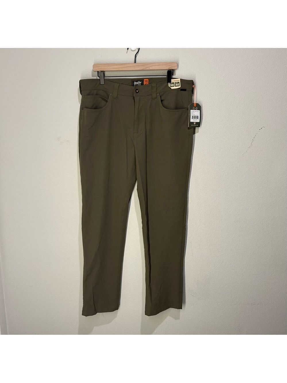 Howler Brothers Frontside Tech Pants 38x32 – Olive – NWT